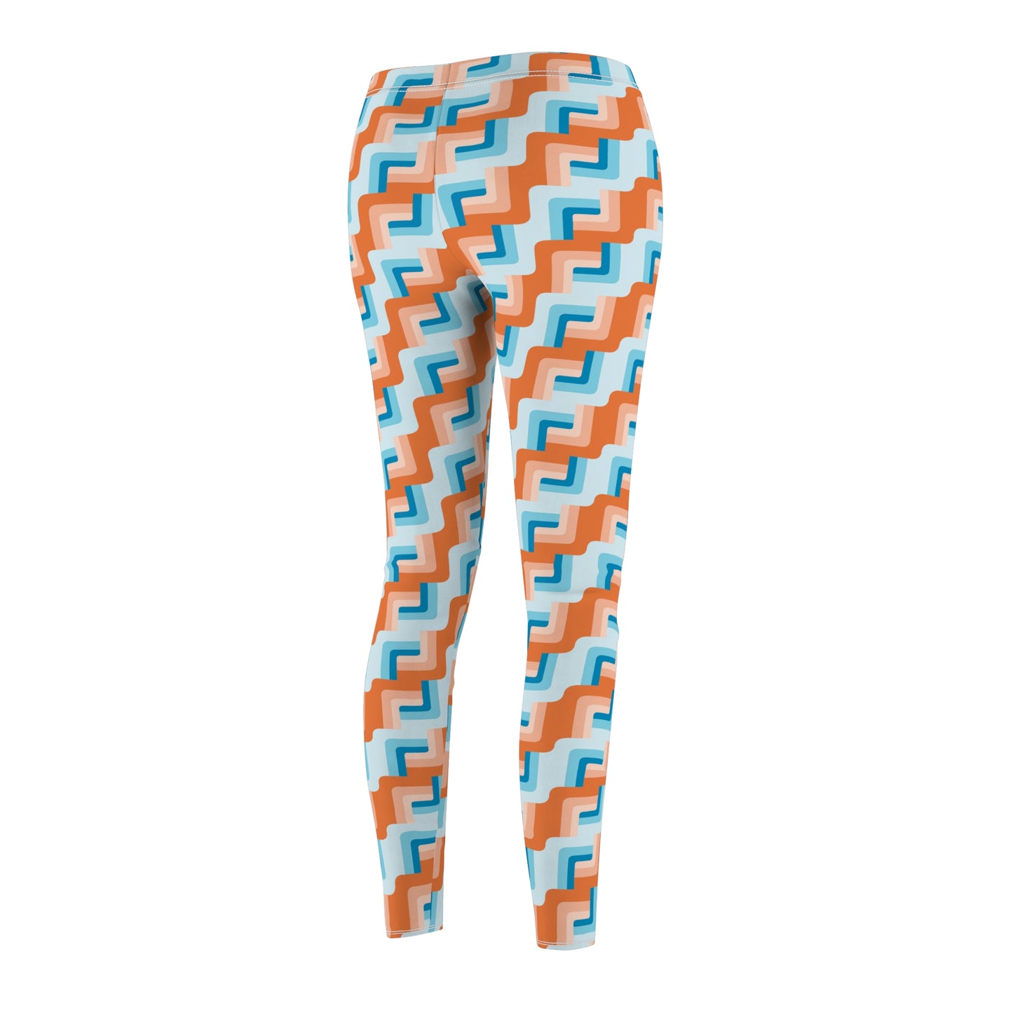 Waves Cut & Sew Casual Leggings