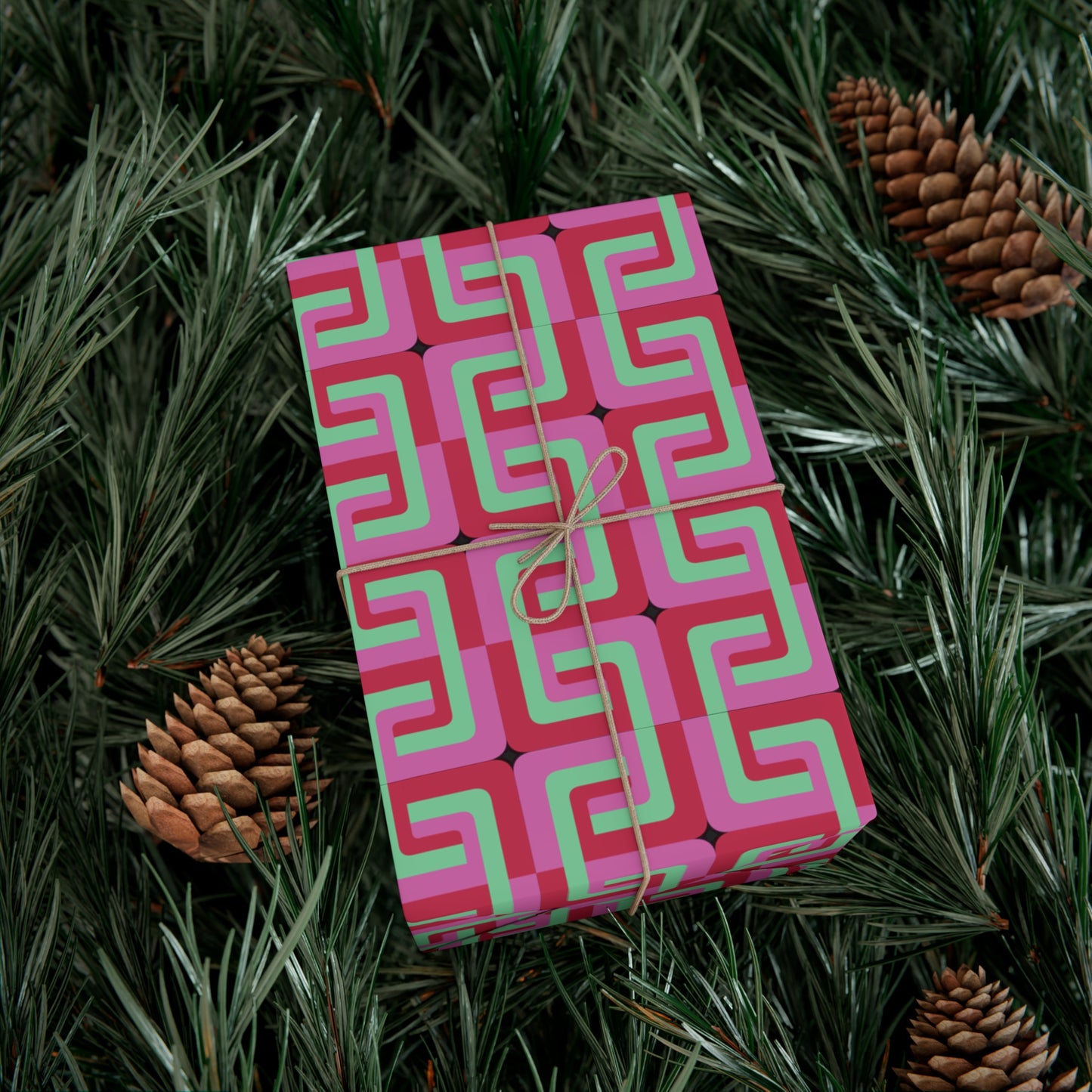 Retro Gift Wrapping Papers