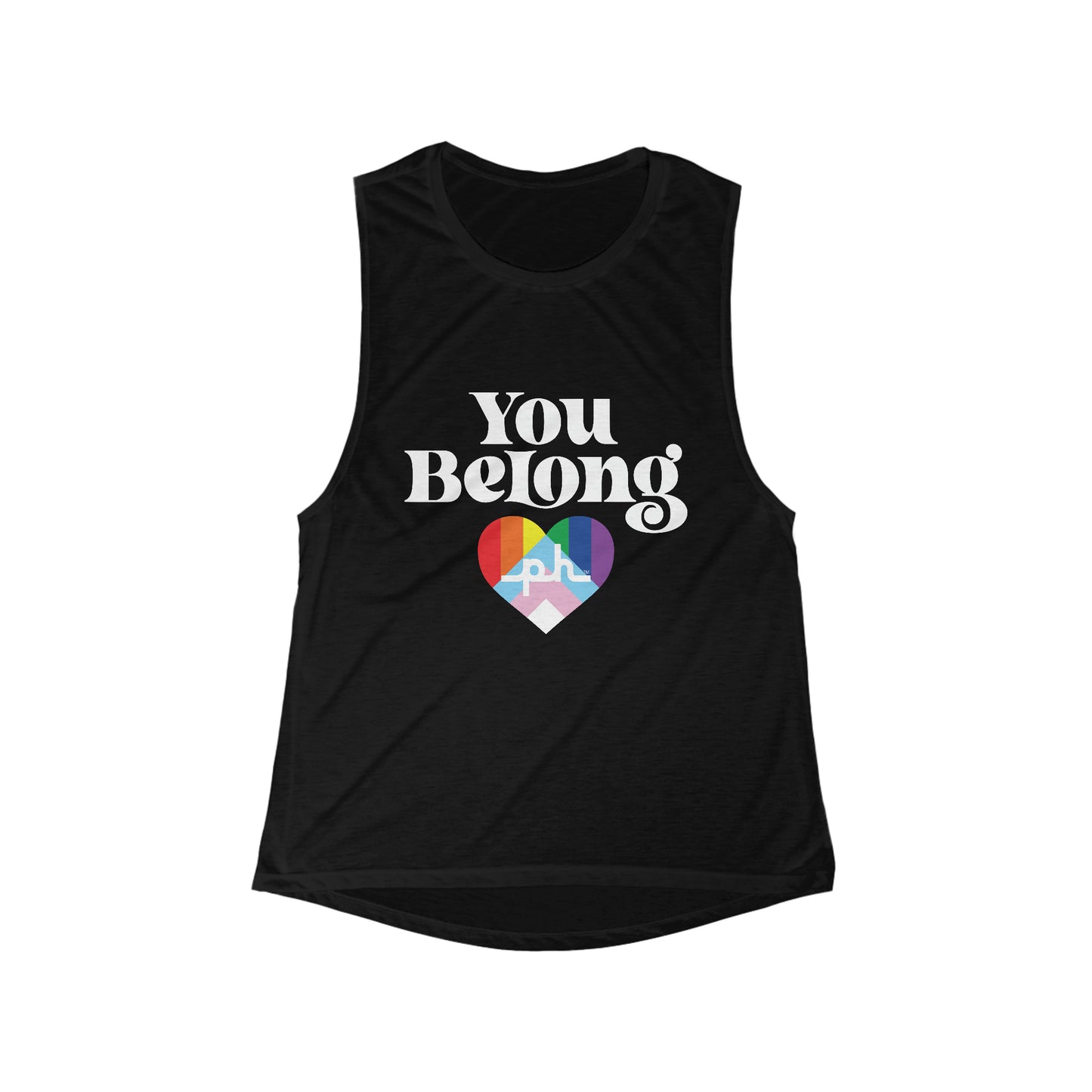 You Belong Flowy Tank