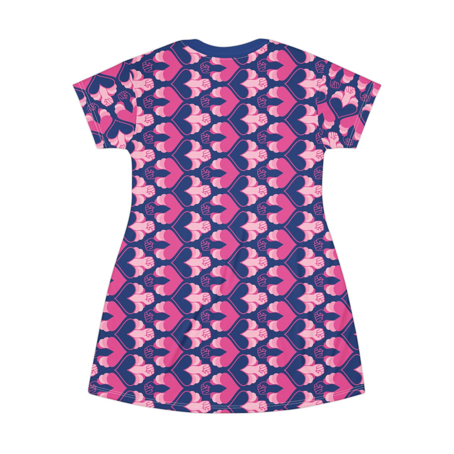 Hearts T-Shirt Dress