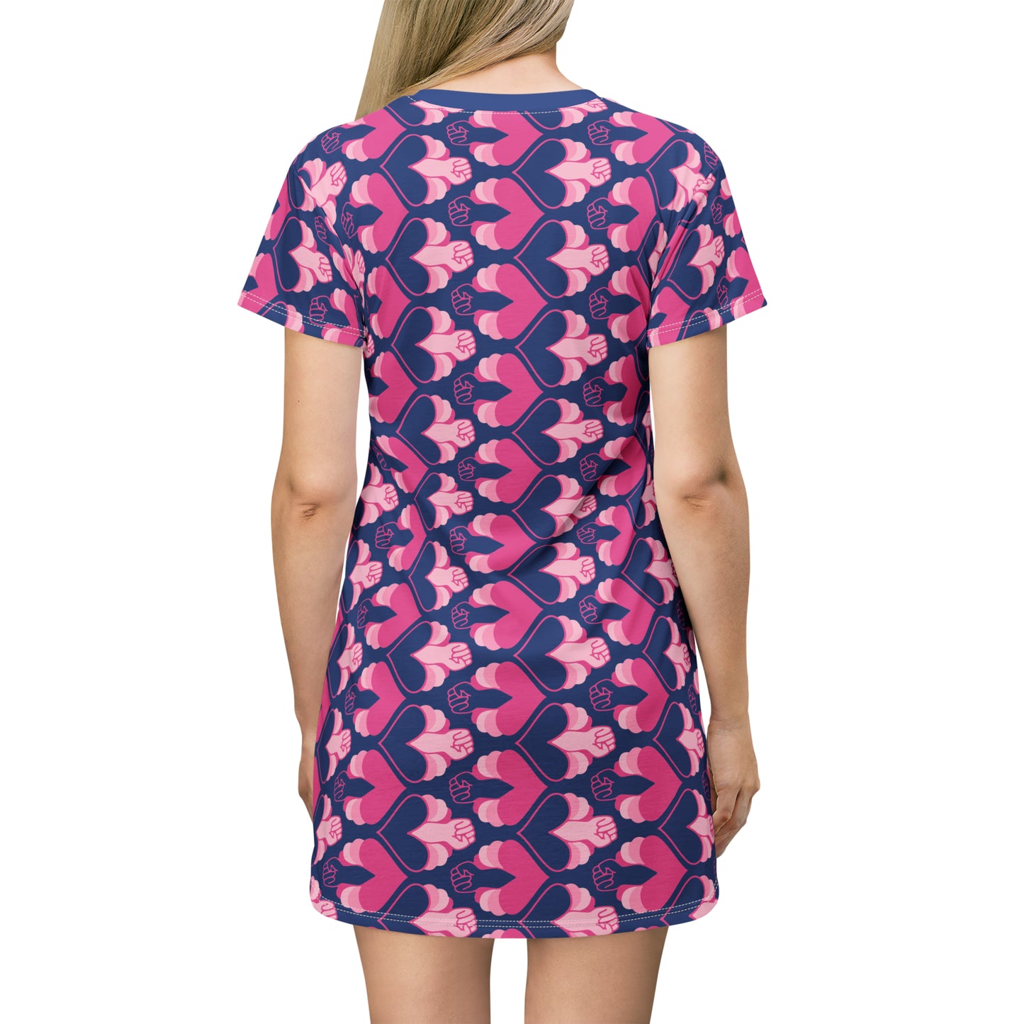 Hearts T-Shirt Dress