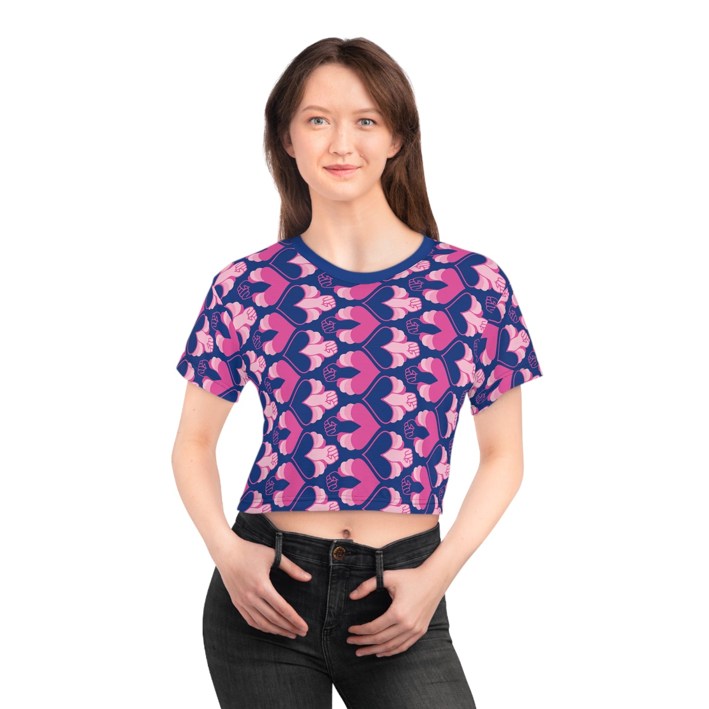 Hearts Crop Tee