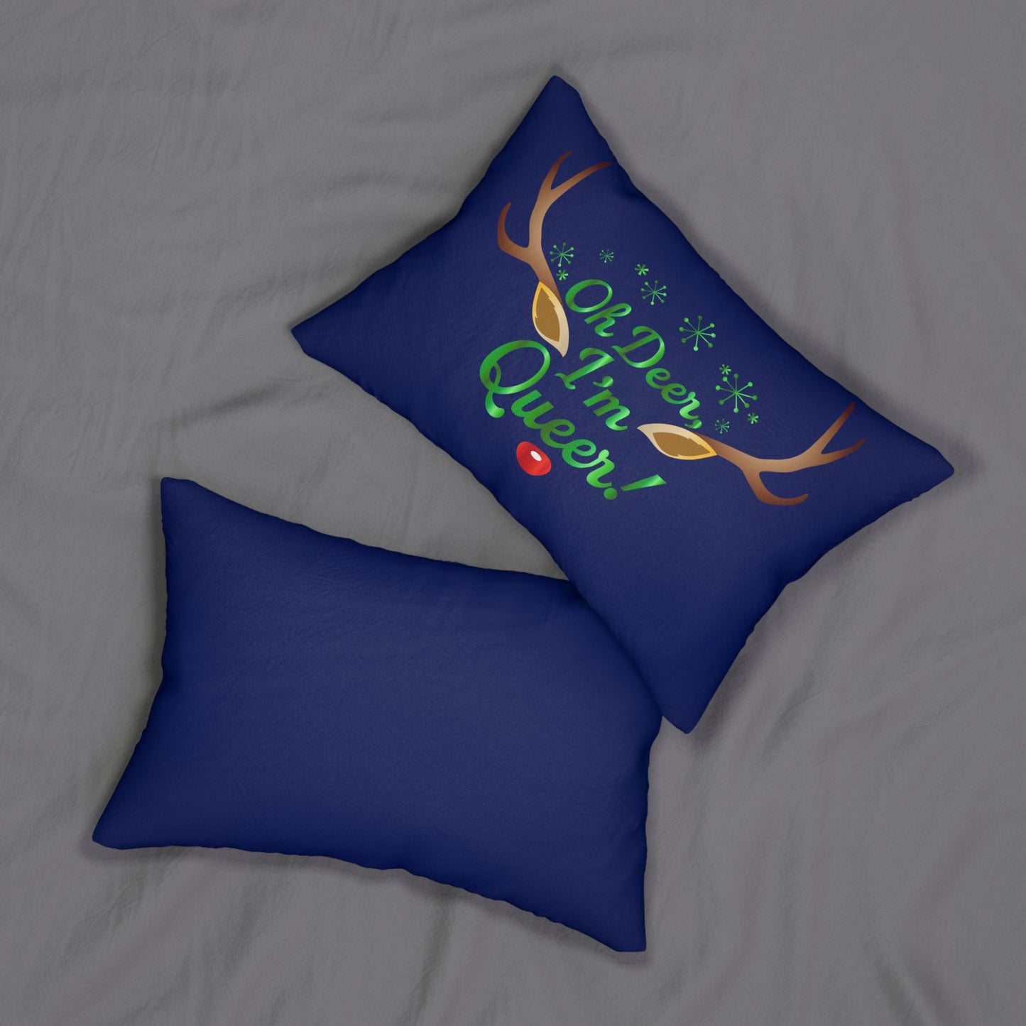 Oh Deer, I'm Queer! Pillow