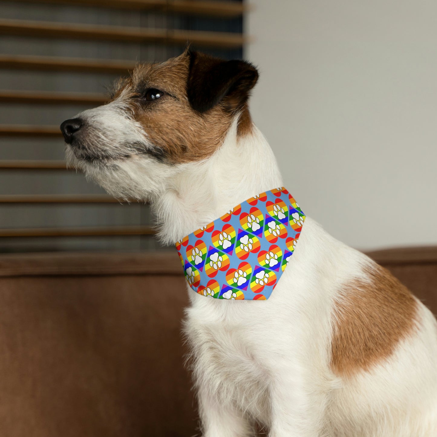 Pride Paws Pet Bandana Collar