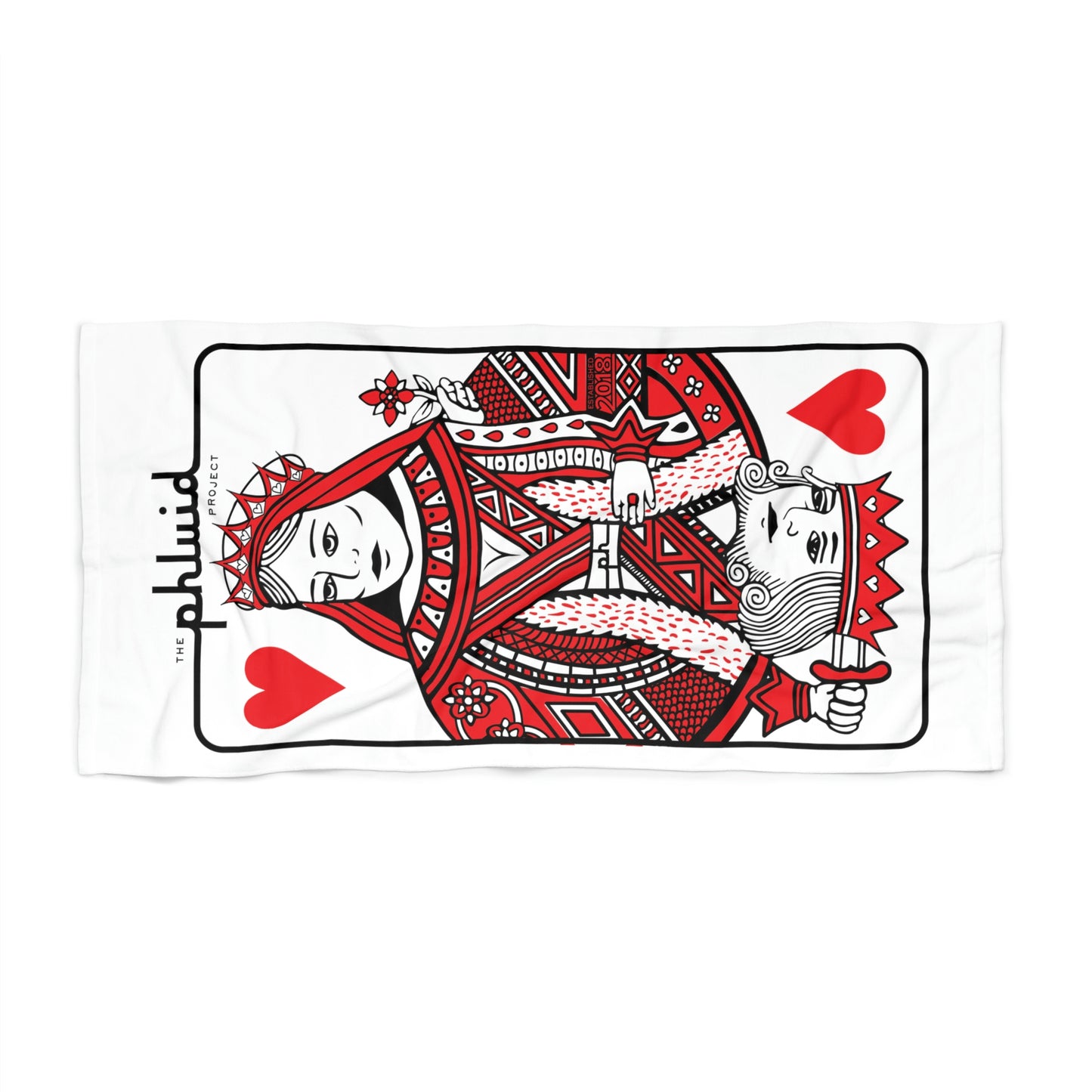 King & Queen Beach Towel