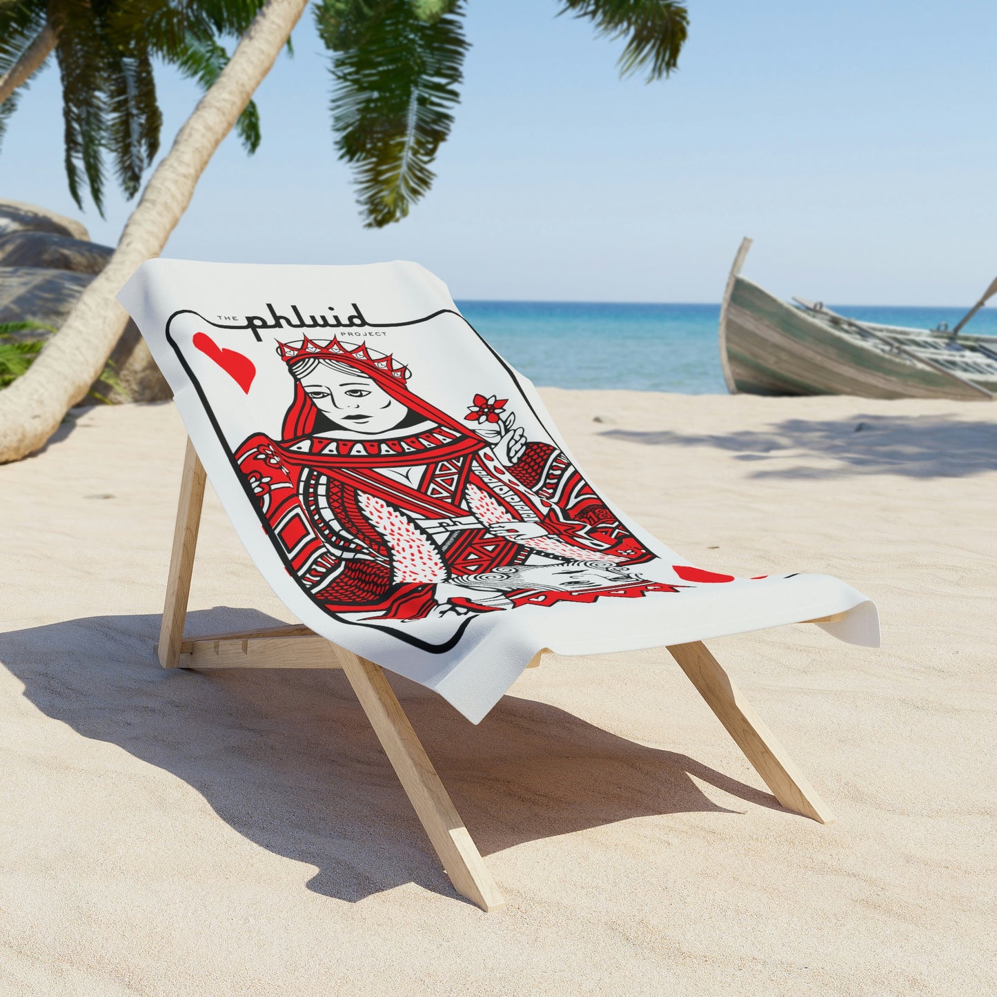 King & Queen Beach Towel
