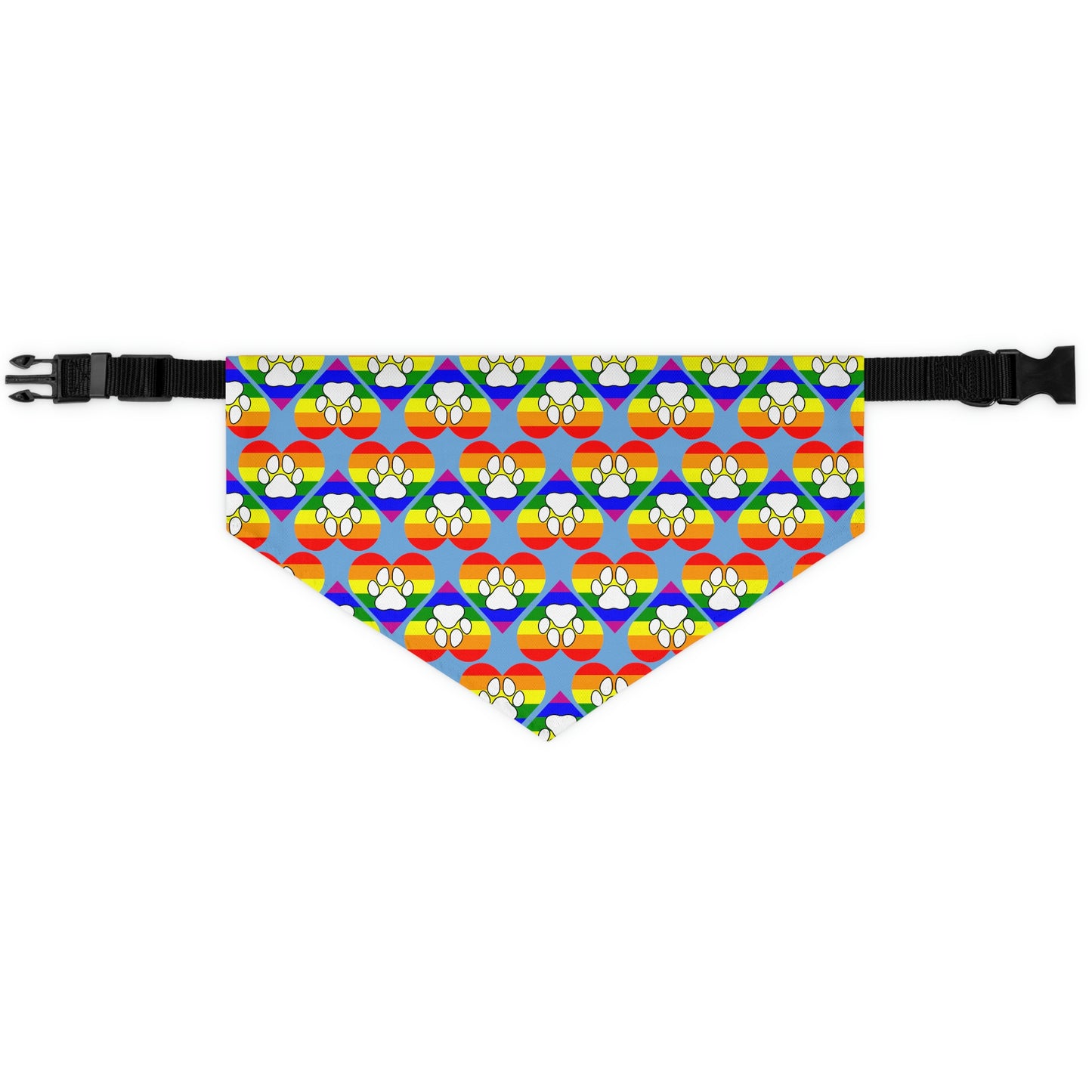 Pride Paws Pet Bandana Collar