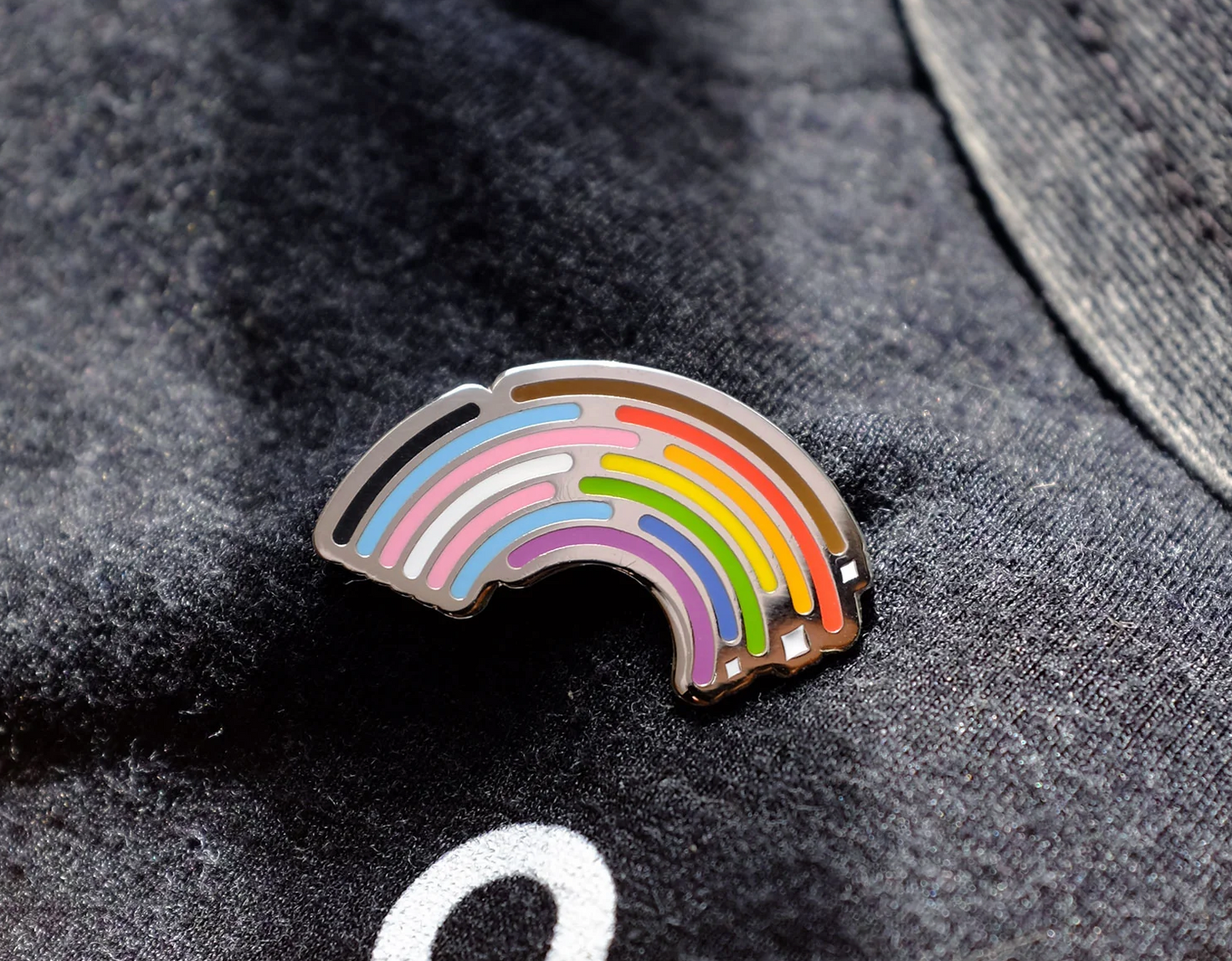 Inclusive Rainbow Pride Pin