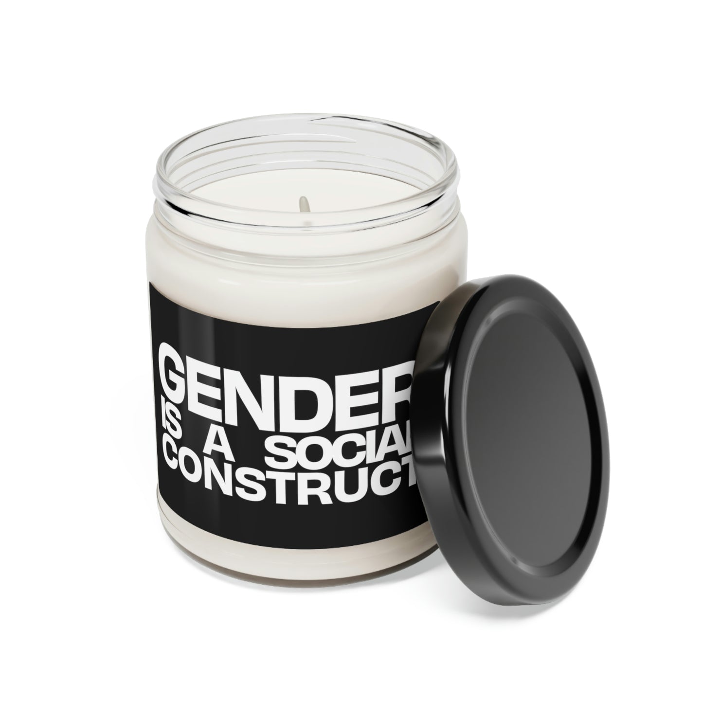 Gender Is A Social Construct Scented Soy Candle, 9oz