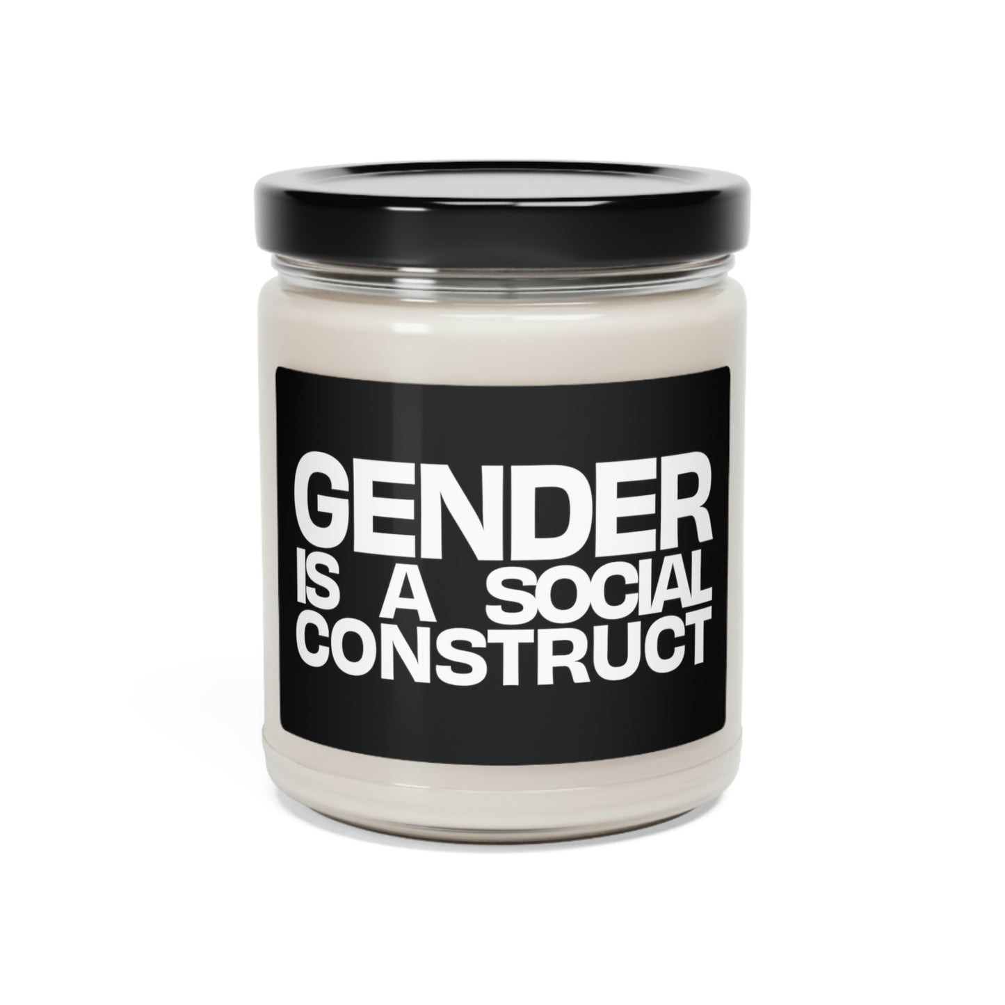 Gender Is A Social Construct Scented Soy Candle, 9oz