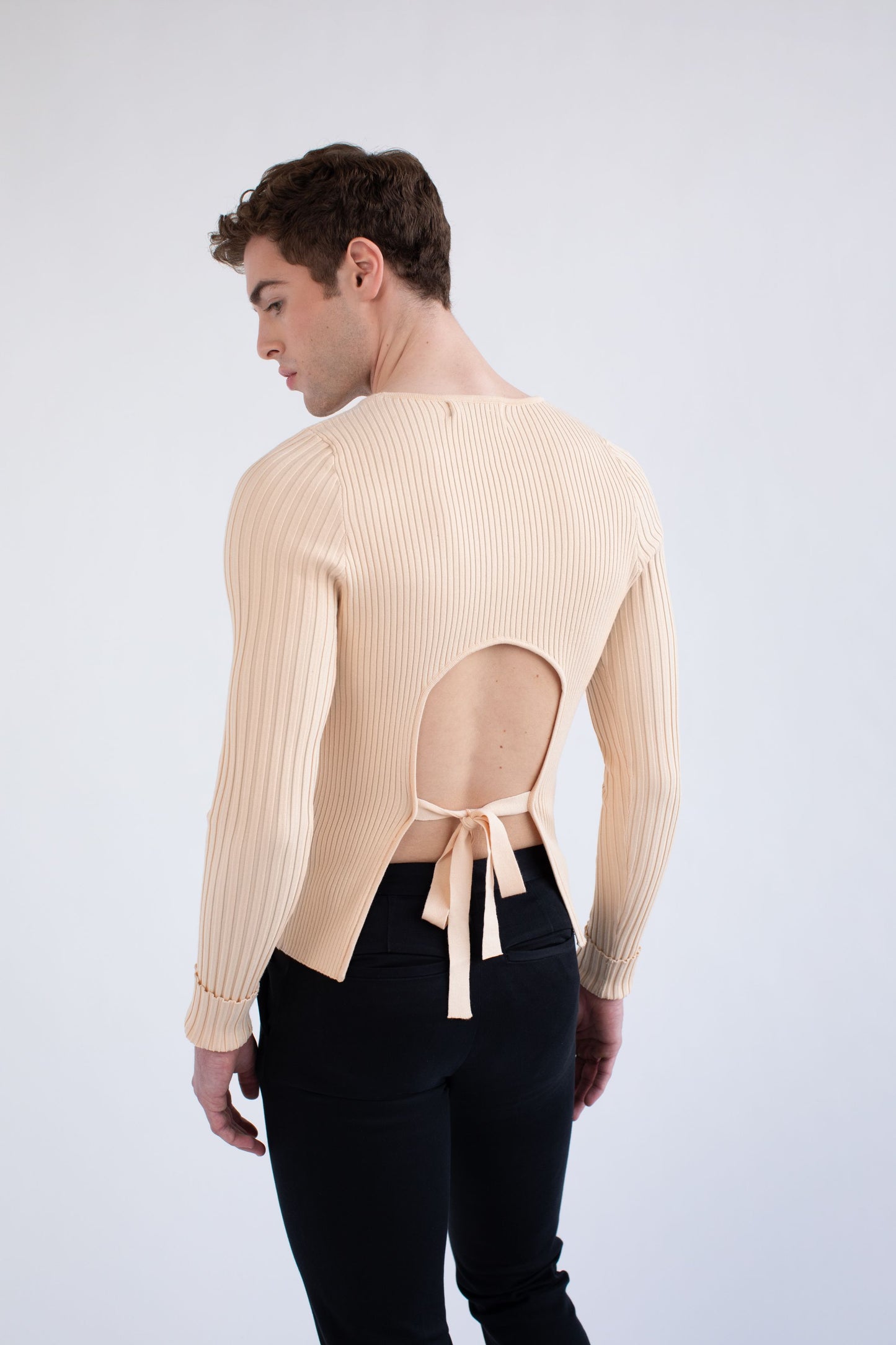 FANG: Bow Back Sweater