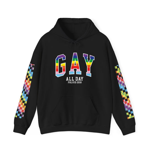 Gay All Day Pride Hoodie