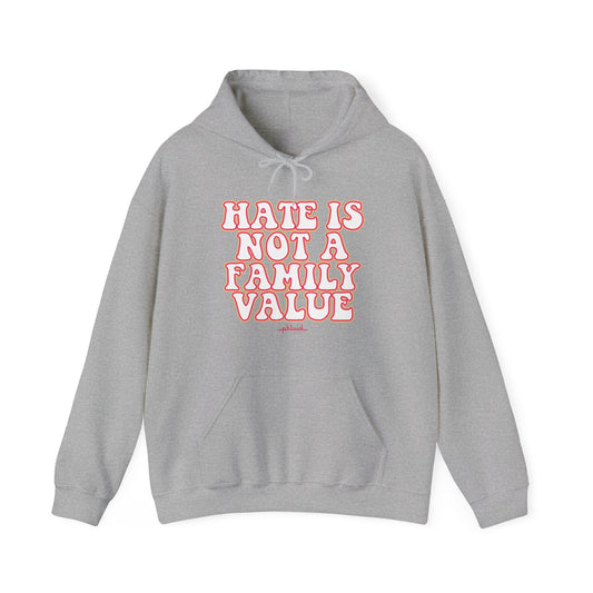 Hate Is Not A Family Value Hoodie