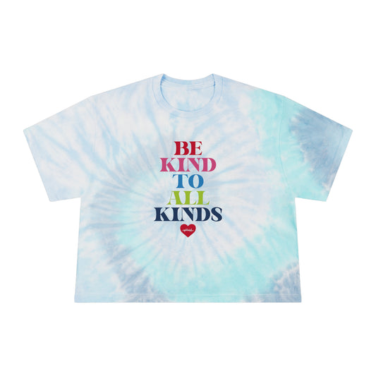 Be Kind To All Kinds Crop Tee