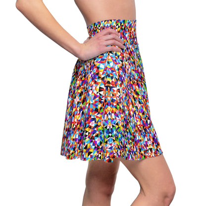 Pride Mosaic Skater Skirt