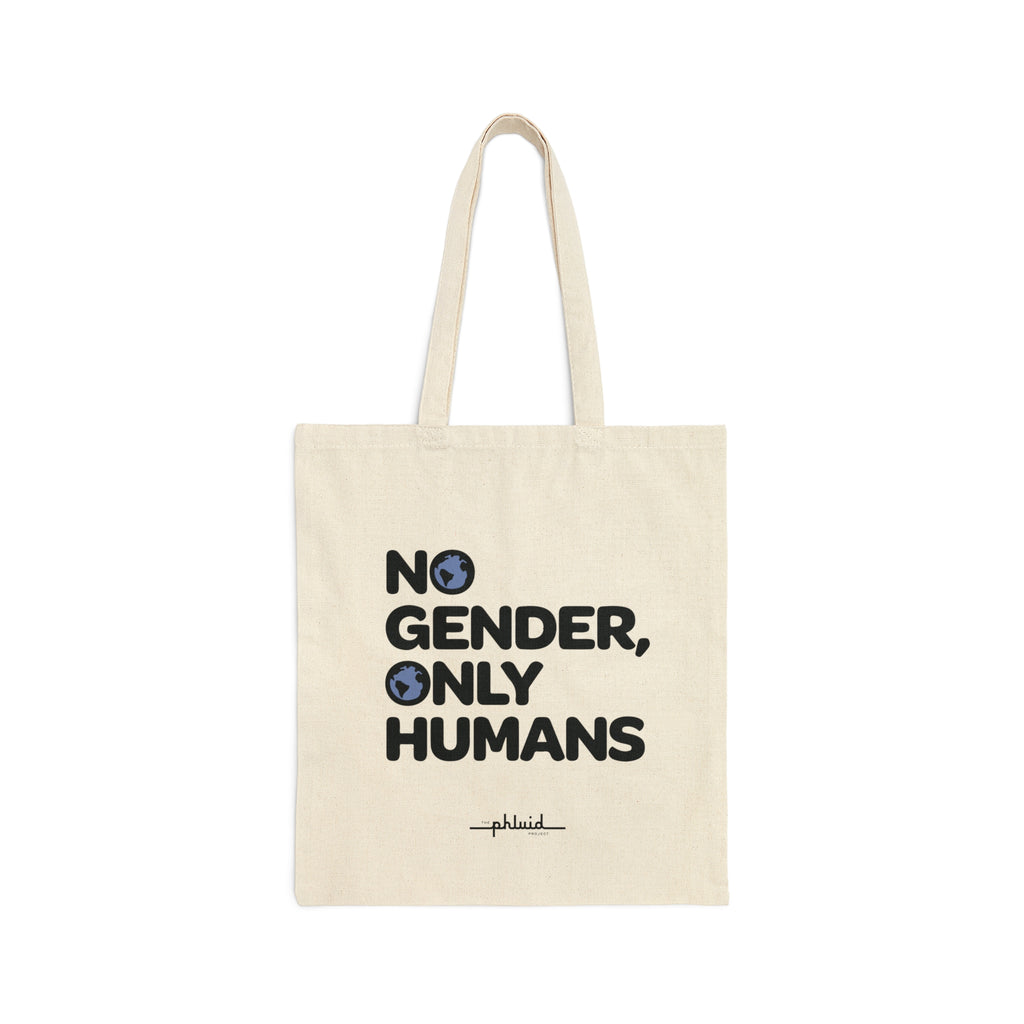 No Gender, Only Humans Tote Bag