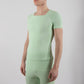 Essential Square Neck Ribbed Tee