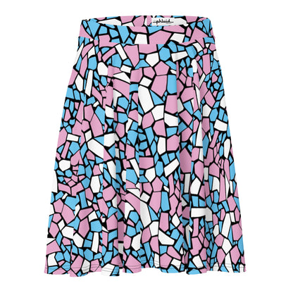 Trans Tile Skater Skirt