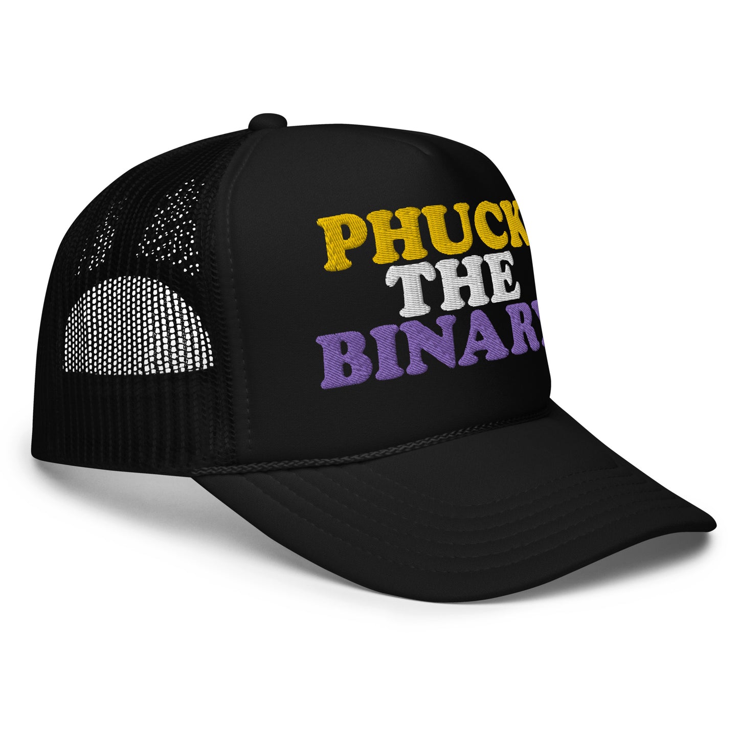 Phuck The Binary Trucker Cap