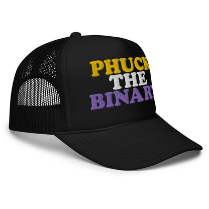 Phuck The Binary Trucker Cap