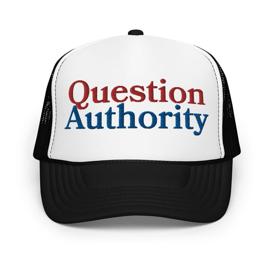 Question Authority Trucker Hat