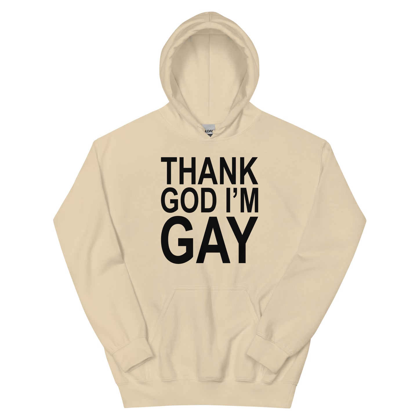 Thank God I'm Gay Hoodie