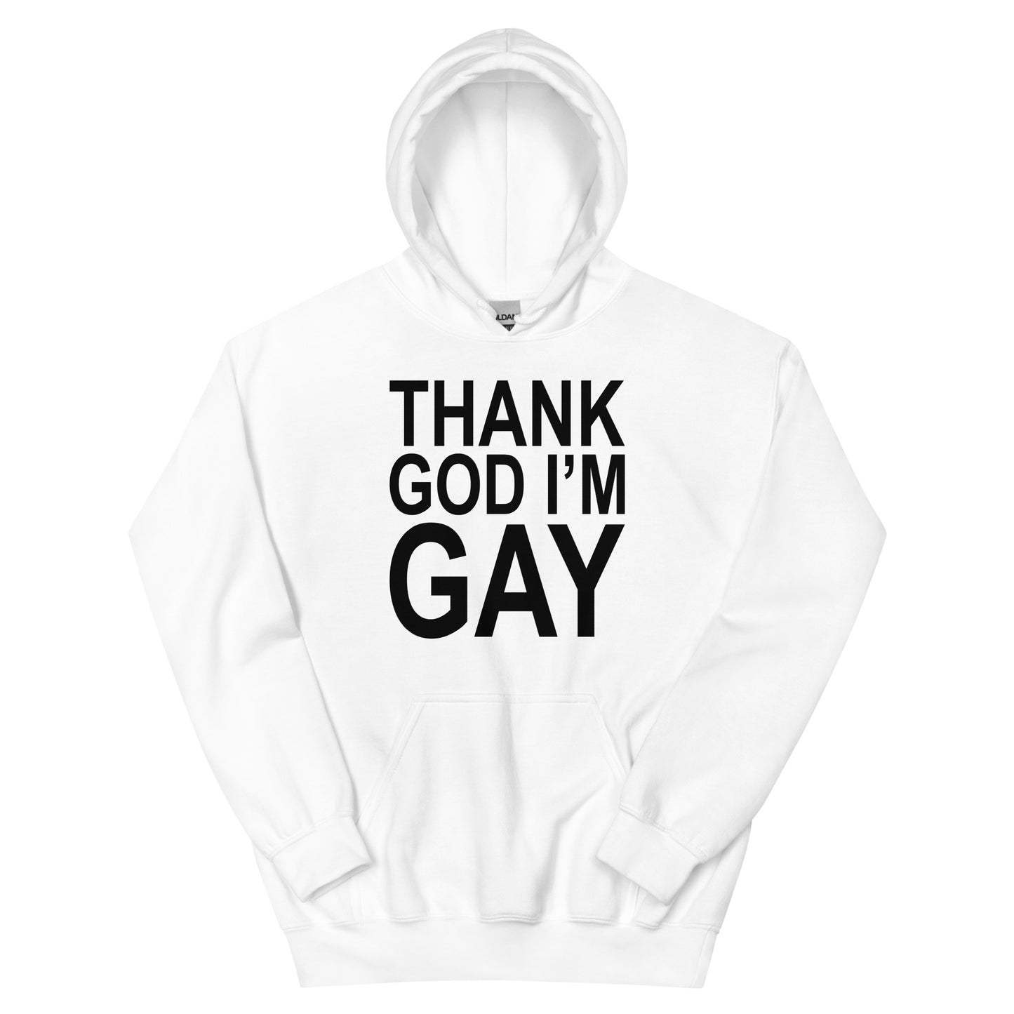 Thank God I'm Gay Hoodie