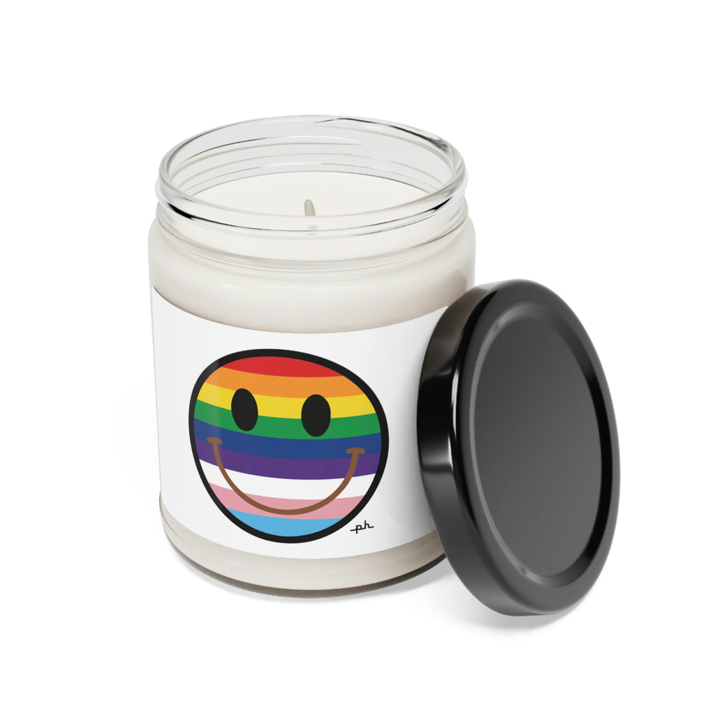 Pride Smiley Scented Soy Candle, 9oz