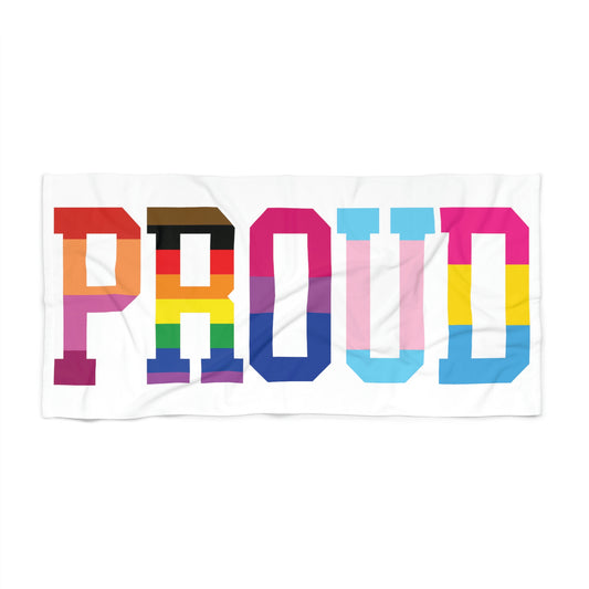 PROUD Beach Towel