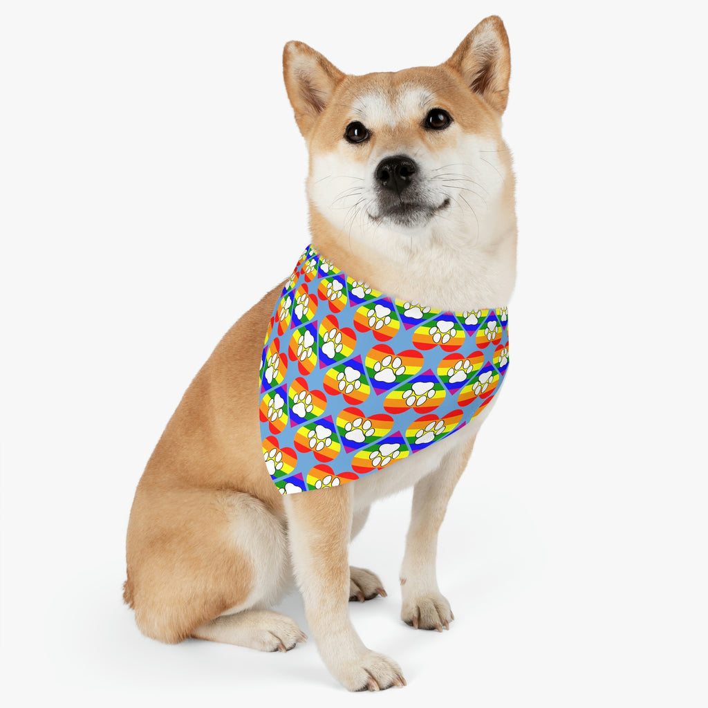 Pride Paws Pet Bandana Collar