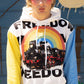 UrbanCoolab: Rainbow Railroad: RR - Freedom Hoodie (Pattern)