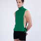 FANG: Turtleneck Bib Knit Tank