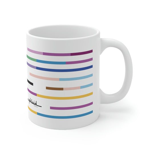 Pride Stripes Ceramic Mug