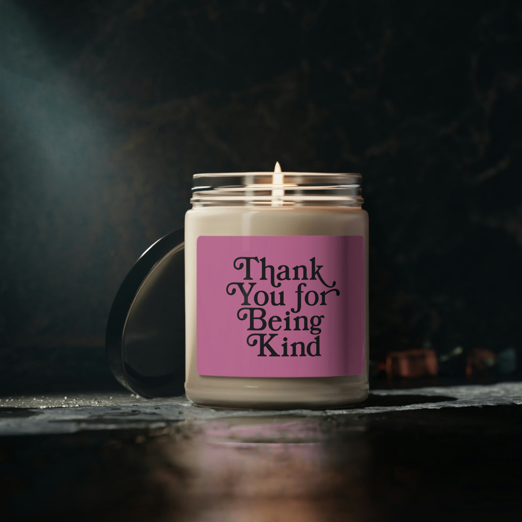 Thank You For Being Kind Scented Soy Candle, 9oz