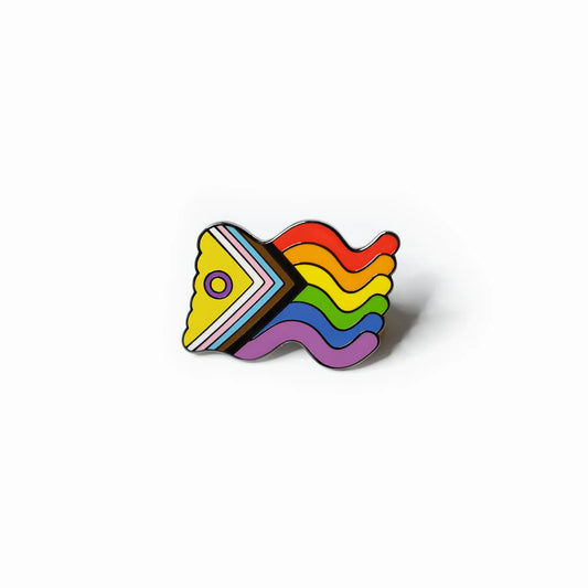 Intersex-Inclusive Squiggly Pride Pin